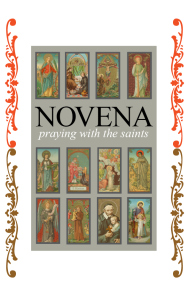 NOVENA CARD