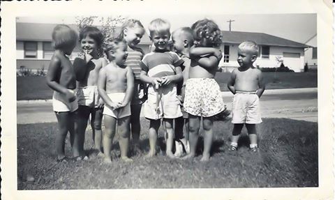 Celia and her buddies