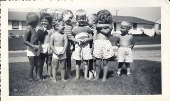 Celia and her buddies